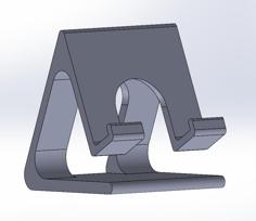 Phone Stand 3D Printer Model