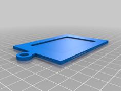 Information Card For Keychains 3D Printer Model