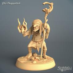 Goblin Shaman 3D Printer Model