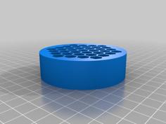 Honey Comb Threaded Box 3D Printer Model