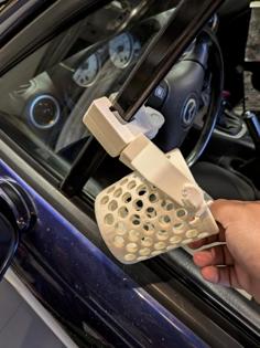 2003 Miata Window Clamp Cup Holder 3D Printer Model