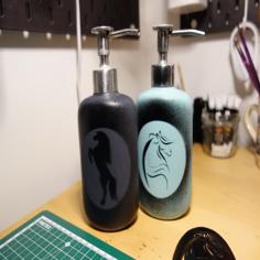 Soap Dispenser Stencil 3D Printer Model