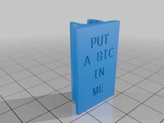 BIC Pen Holder 3D Printer Model