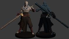 Goliath Monk Miniature 3D Printer Model