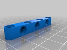 LEGO PART 2391 Technic Beam 1 X 7 Thick With Alternating Holes 3D Printer Model