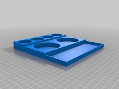 Oil And Spice Container Tray 3D Printer Model