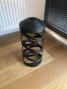 Spiral Lamp 3D Printer Model