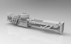 Armiger/Helverin Sonic Cannon 3D Printer Model