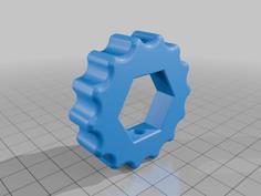 Ratt Till Gasol-koppling 3D Printer Model