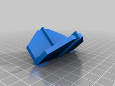 Storage Shelving Coupler Adapter 3D Printer Model