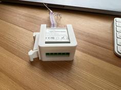 ZigBee Relay Din Rail Mount 3D Printer Model