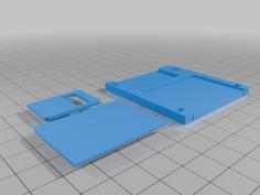 Floppy Disk 3.5 Keychain 3D Printer Model