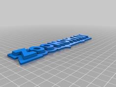 Zoonomaly Keychain 3D Printer Model