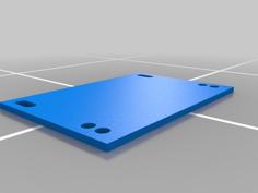 713cc Mounting Plate 3D Printer Model