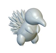 Pokemon Cyndaquil #155 – Optimized For 3D Printing 3D Printer Model