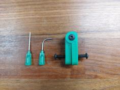 Dispense Needle Bender 1inch 25mm 3D Printer Model