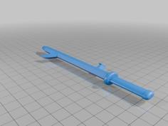 Kiba Sword (Thunderswords) From Naruto (sword Of The Thunder God) 3D Printer Model