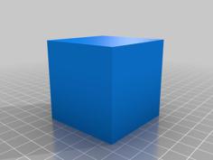 Simple Cube 3D Printer Model