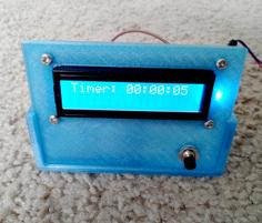 An Enclosure With LCD Front Panel 3D Printer Model