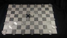 Modular Chess Board Tiles 3D Printer Model