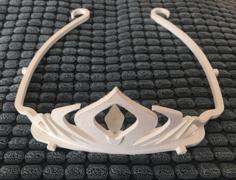 Princess Face Shield For Children (5 To 9) 3D Printer Model