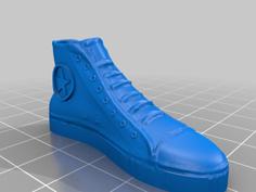 Converse All Star Side Fixed 3D Printer Model