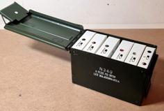 Sorting Boxes For LiPo Batteries In Ammo Cans 3D Printer Model