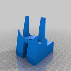 Unversal Phone Tablet Stand With Charger Bay. 3D Printer Model