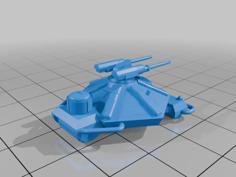 Odin Scout Tank 3D Printer Model