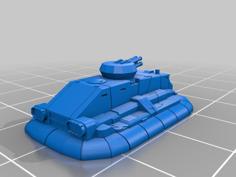 Whirlwind Hover Tank 3D Printer Model