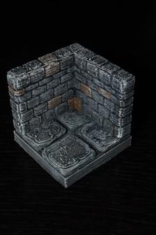 OpenForge Stone Dungeon Corner 3D Printer Model