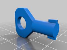 Wall Mount Key System 3D Printer Model