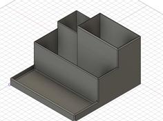 Desk Organizer 3D Printer Model