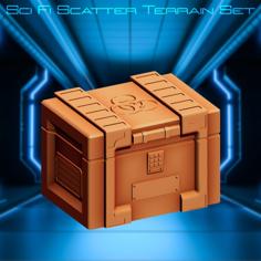 Sci Fi Box (Sci Fi Scatter Terrain Set Preview) 3D Printer Model