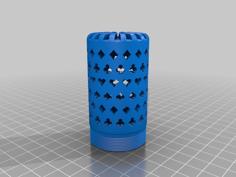 Airsoft Poker Silencer For Acetech Brighter C And Other 3D Printer Model