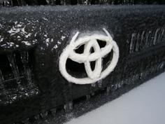 ’03-’05 Toyota 4Runner “Devil Horns” Grille Emblem 3D Printer Model