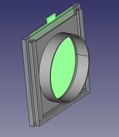 Exhaust Duct Adapter For 100mm(Dryer Hose) 3D Printer Model