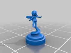 Fairy DnD Figurine 3D Printer Model