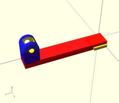 M3D Micro Filament Guide Attachment 3D Printer Model