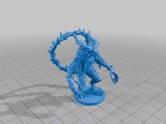 Barbed Devil 3D Printer Model