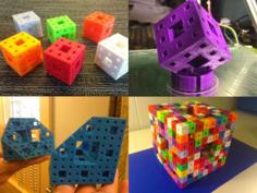 One-stop Menger Shop 3D Printer Model