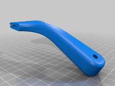 Razor Scraper With Shorter Handle (VVPix Remix) 3D Printer Model