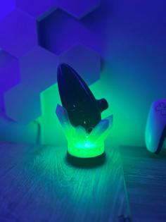 Light Stand For The Crystal Ocarina Stand 3D Printer Model