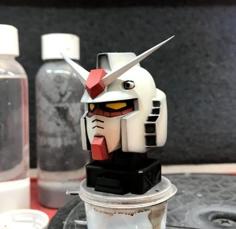 Typical Gundam Head Part 3D Printer Model