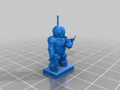 Future – Space Soldiers Command Team 3D Printer Model