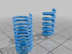 3D Printable Springs – Multiple Designs 3D Printer Model