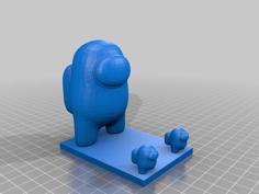 Among Us Phone Stand 3D Printer Model