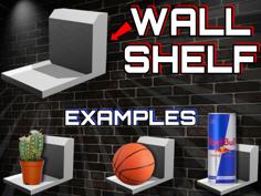 Small Wall Shelf | Super Cool! 3D Printer Model