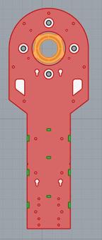 Laser Cut Scavenger Astromech Legs This Is The Version With Out The Hole For The Pocket Detail.