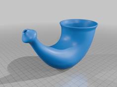 NetiPot 3D Printer Model